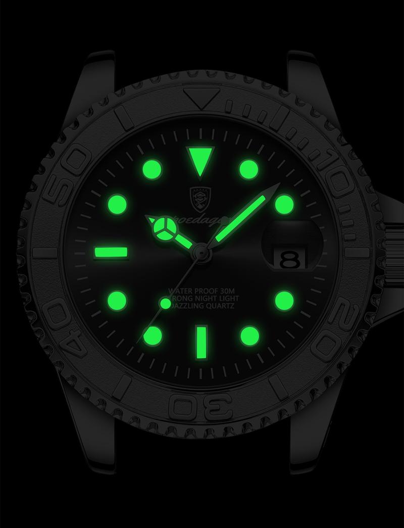 Product Introduction of Popular Men's Watch Waterproof Night Light Fashion New Quartz Watch Student Business Trend Watch 15
