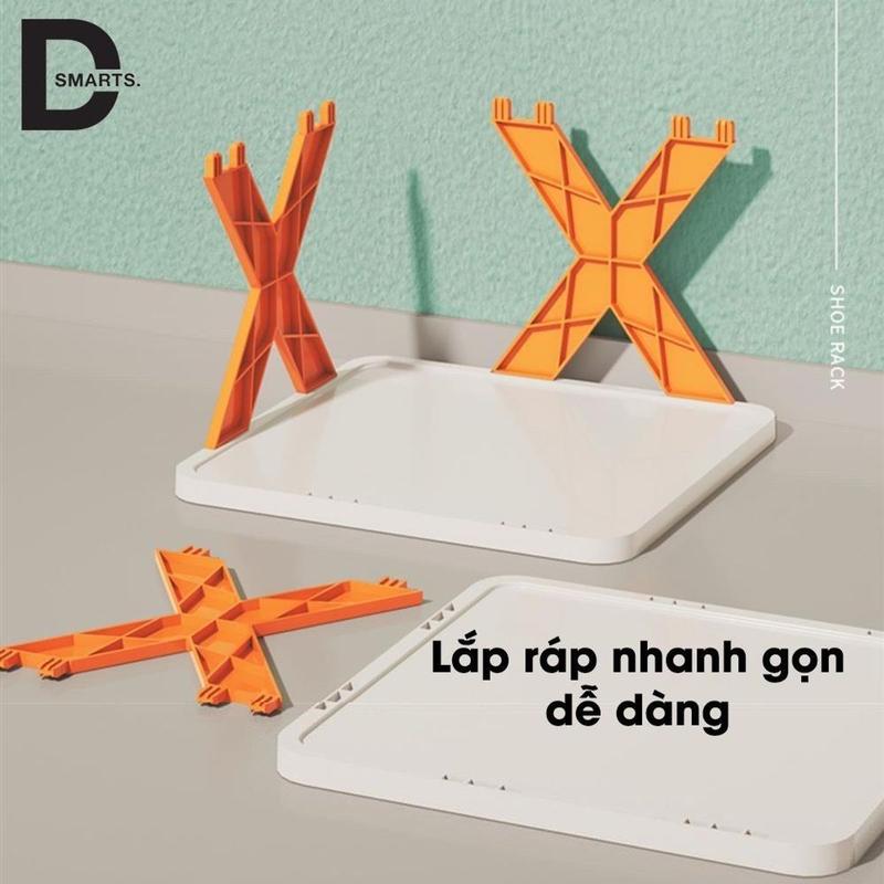 Product Introduction of kệ để giày dép 5 tầng chữ X - Kệ đựnġ giày dép đa năng bằng nhựa lắp ghép 35