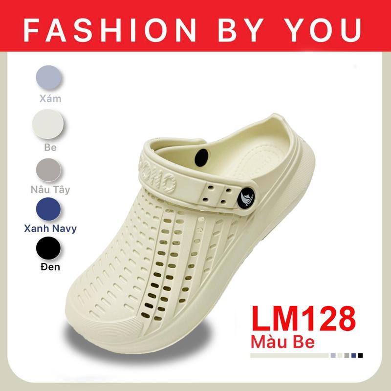  Dép Sục Nữ TIPONO LM128 – Nhựa EVA Mềm Nhẹ Êm Chân Chống Trơn Trượt Đi Mưa – Form Đẹp Hiện Đại 