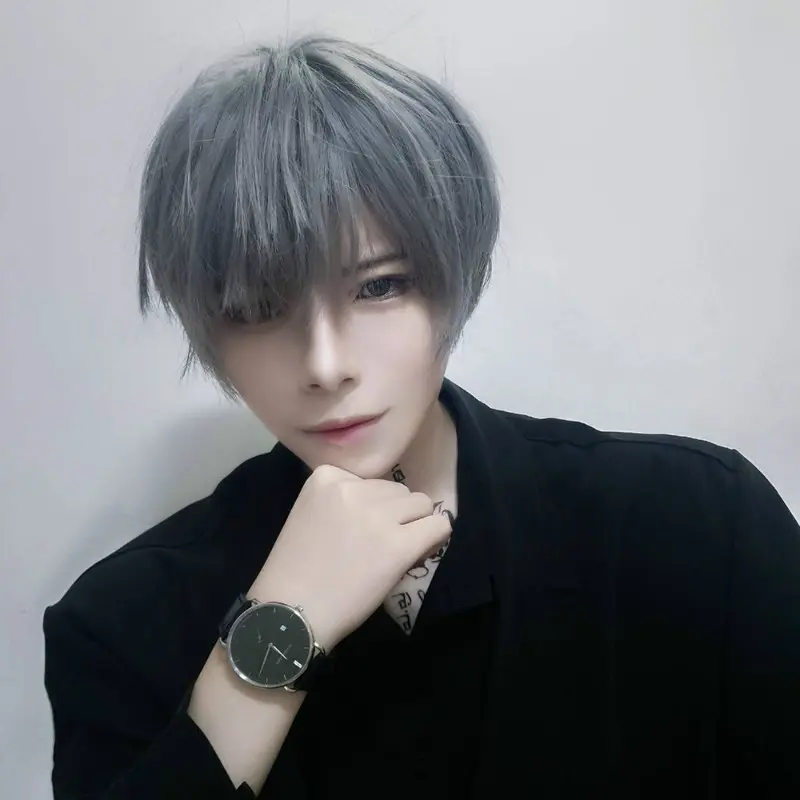 WIG  RAMBUT PALSU COSPLAY PRIA COWOK DAILY HARAJUKU 06 KOREA 1