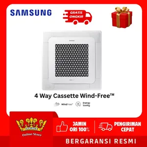 SAMSUNG AC Cassette WindFree (4-way Flow) Inverter AC140FE4D 6 PK (3 Phase)