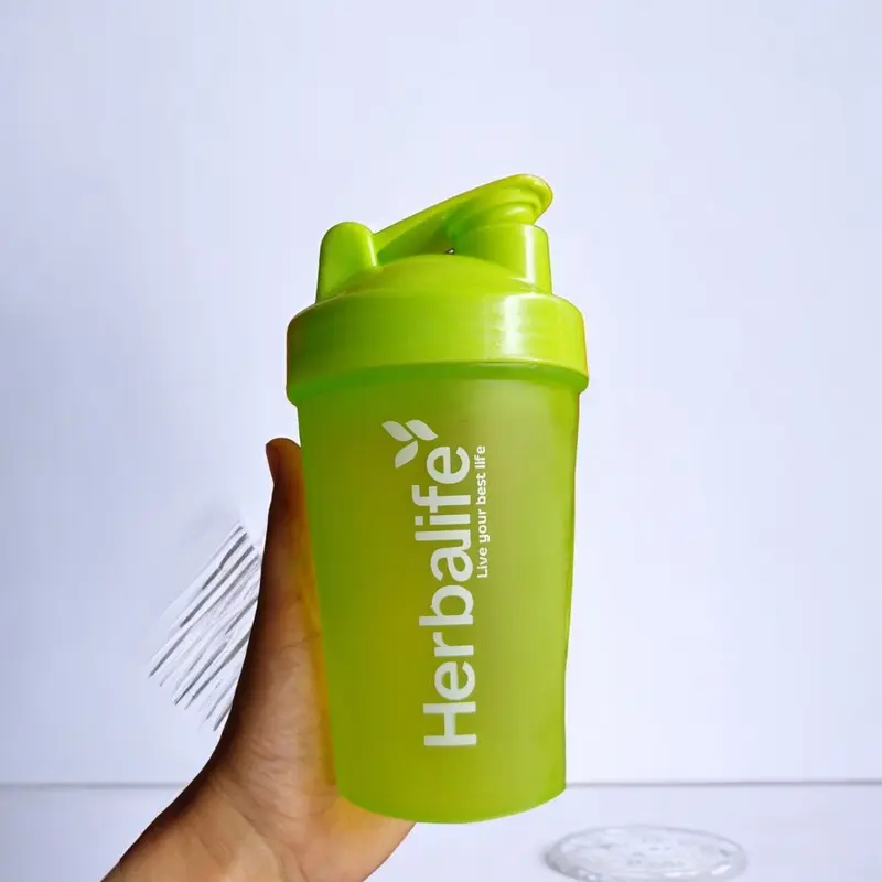 Shaker HLF 400Ml ada bola pengaduk | Mini shaker Botol Minuman 5