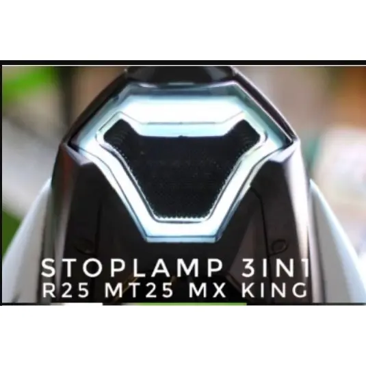 stoplamp tst Biru STOPLAMP LAMPU REM BELAKANG TST VENUT PNP R25 lampu rem yamaha r25 MX KING MT25 3
