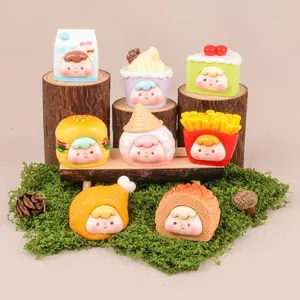 Fast Food Lucu dengan Desain Karakter Lucu dan Warna-warna Cerah untuk Anak-anak dan Dewasa