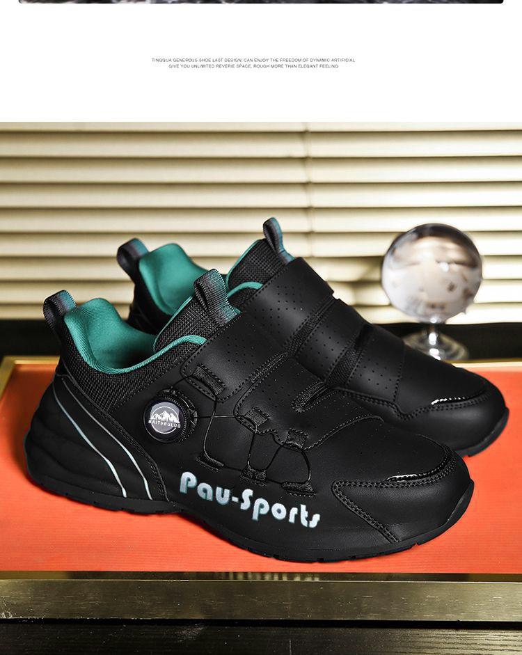 Product Introduction of Ready stock genuine rotating buckle badminton shoes golf shoes sole shoes training shoes couple soft-soled shoes competition shoes couple sports shoes table tennis shoes large size shoes competitive shoes soft-soled table tennis shoes shock-absorbing high 32