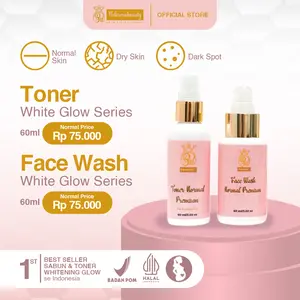 FACEWASH & TONER WHITE GLOW