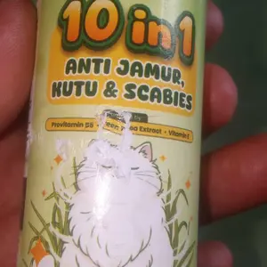 Olive Care 10 in 1 ALL SKIN SOLUTION Anti Kutu, Anti Jamur, Anti Scabies, Anti Bakteri, Spray Luka, Ringworm, Ketombe, Gatal, Ruam Merah, Masalah Kulit, Vitamin Bulu, Dry Shampo, Fungsi Mandi Wangi Instan, Parfum Kucing & Hair Mist Miraclean