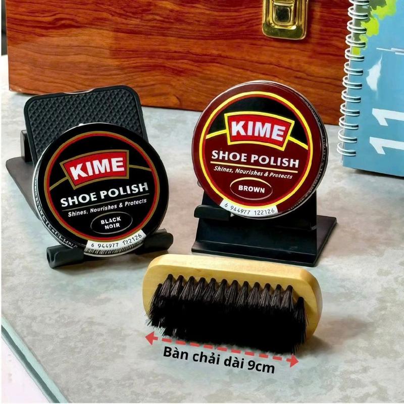 Xi Đánh Giầy Da Tăng Độ Bóng Màu Nâu Và Đen