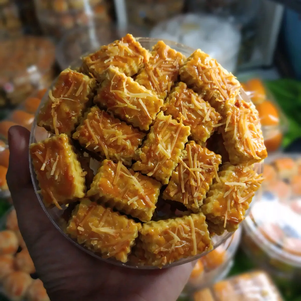 Kue Kastengel Keju Edam Mix Chedar Toples 250gr