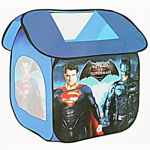 Mainan Anak POPTENT Tenda Superman Vs Batman - Tenda Mandi Bola SG7009JC