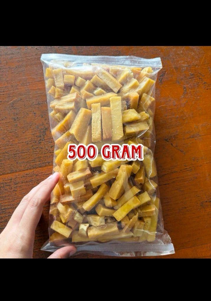 Keripik Stik Sukun Mentega Grade A Kemasan 1kg 500gram 250gram Gurih dan Renyah Pilihan Terbaik untuk Camilan
