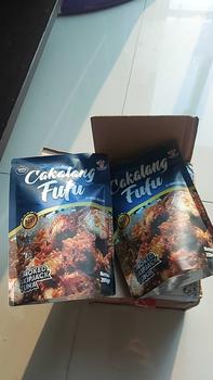 Product Review of Jarred & Packaged Foods Canned Cakalang Asap Rica  Cakalang Fufu Rica food ikan makanan  masakan  sambal  fish  instan  foods Organic pedas cakalang Spicy halal SPP-IRT from B**t 2
