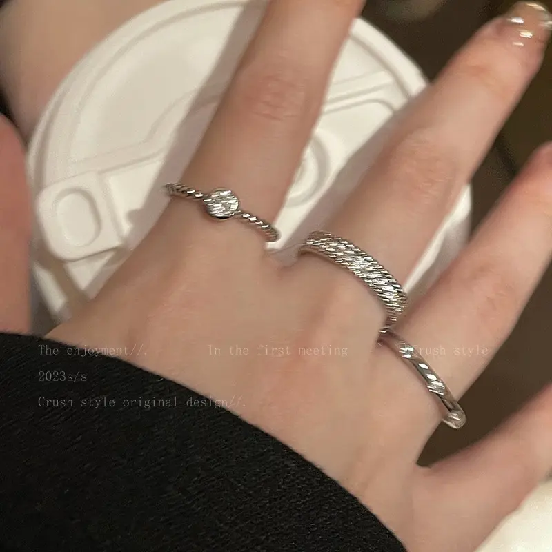 EMLYS.studio - JOMAN RING - 3pcs cincin 1 set 6
