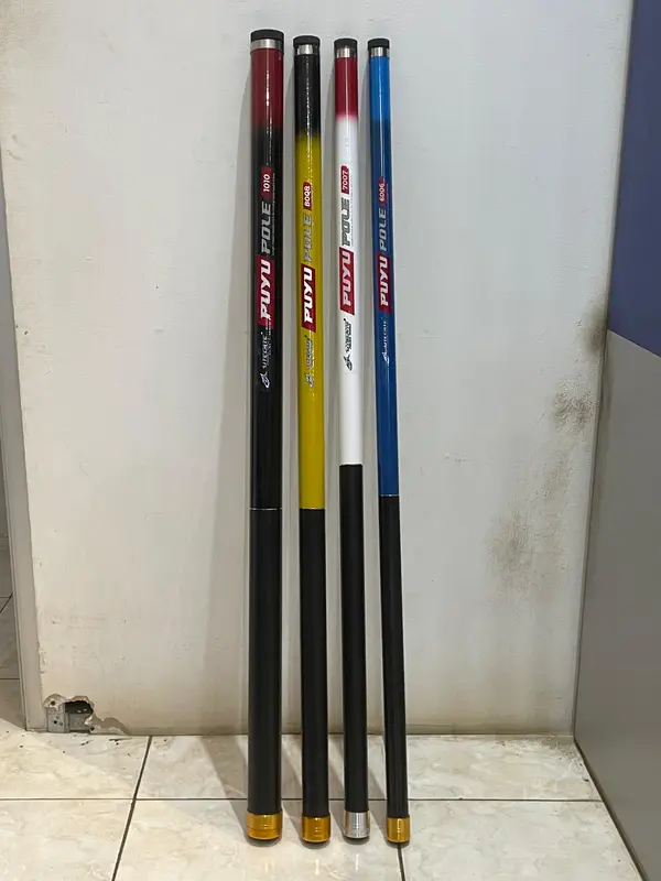 Tegek Utecate Puyu Pole | Stik Gabus Kaku Ring Tip Fiber Solid | Joran Mancing Dudul Super Kuat dan Awet | Joran Tiang Bendera dan Galah Burung 3