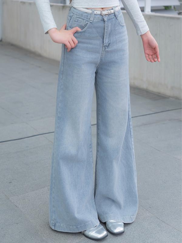 [DEAL HÀNG MỚI] Quần Jean Nữ Lưng Cao MIAA Ống Rộng Loe 33-37cm Tôn Dáng - Dài 95cm và 100cm size từ XS-XL - Quần Jean Nấm Lùn - Mã Ver4 | BigBuy360 - bigbuy360.vn