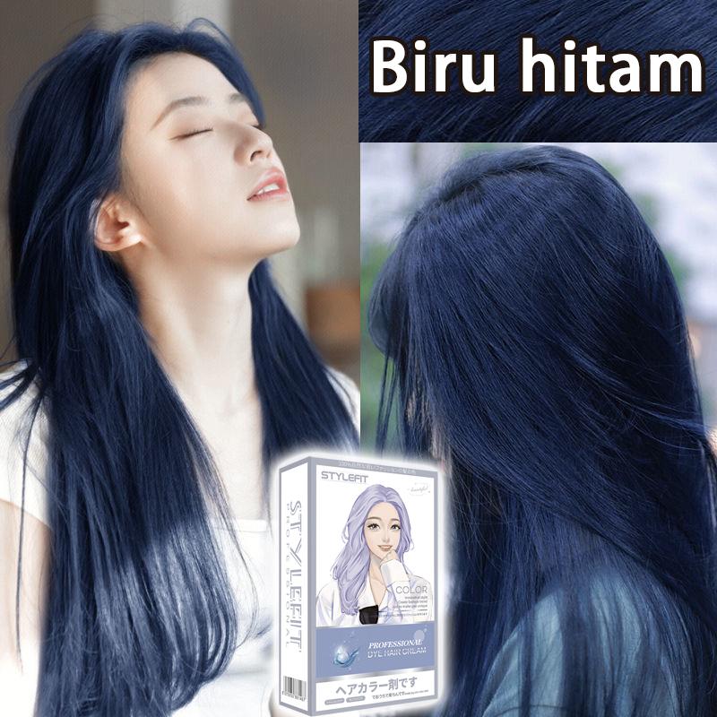 Product Introduction of Pengiriman Cepat Menutupi Uban Coklat Cool Hair Color Tanpa Pemutihan Pewarna Rambut Cat Rambut Tidak Merusak Kulit Kepala Cocok Untuk Semua Kulit Milk Tea Golden Brown Burgundy Cranberry Red Penghitam Rambut Uban Warna 21