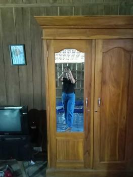 Product Review of Highwaist Jeans Cargo Loose Hangover Vol.2 - Celana Cargo Jeans Premium Tebal Kekinian Wanita Panjang Cewek Denim from c**r 1