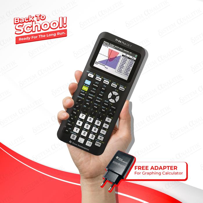 Gambar Texas Instruments TI-84 Plus CE Graphing Calculator dari Texas Instruments Indonesia Kab. Tangerang Tokopedia