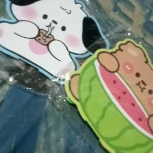 MUMUSLAB NEW! Atk Kipas Tangan Karakter Lucu Motif Cartoon Animal HL-SO012