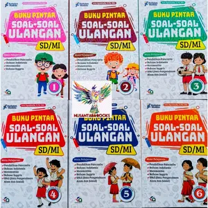 Buku Pintar Soal - Soal Ulangan SD Kelas 1 , 2 , 3 , 4 ,  5 , 6 Semester 1 & 2 Kurikulum Merdeka