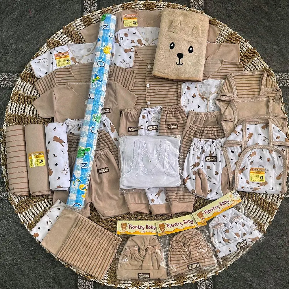 53pcs coksu salur Fiantrybaby SNI paket perlengkapan bayi baru lahir paket komplit