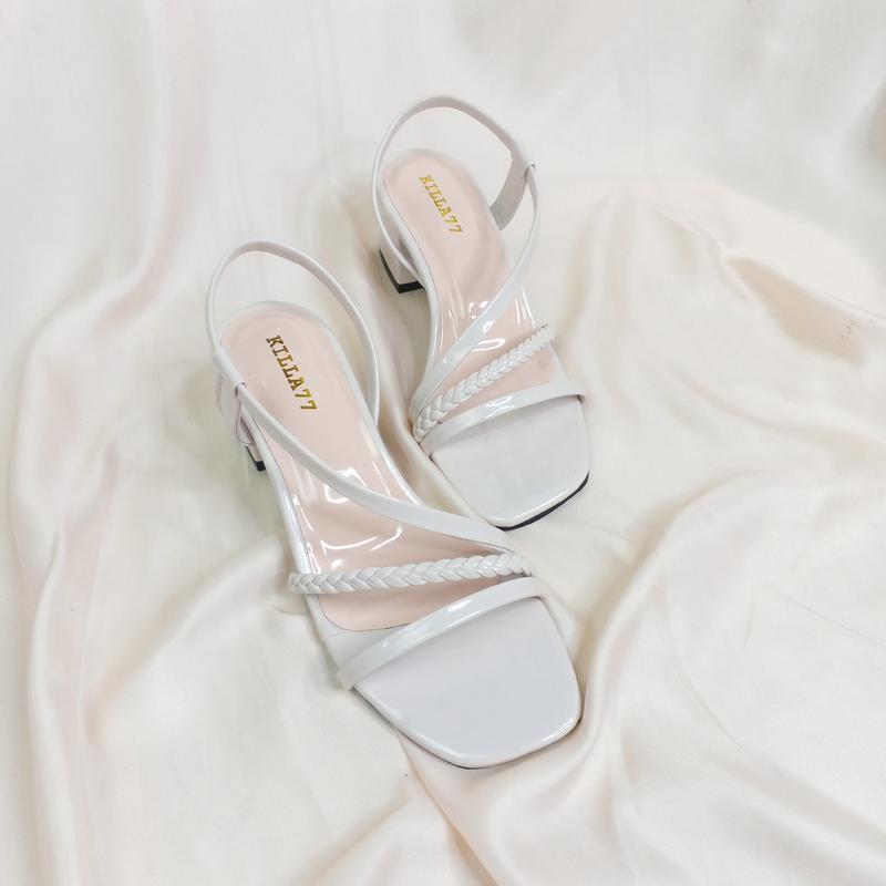 KILLA77 SANDAL WANITA HEELS 5CM HAK TAHU PARTY TERBARU KEKINIAN 6