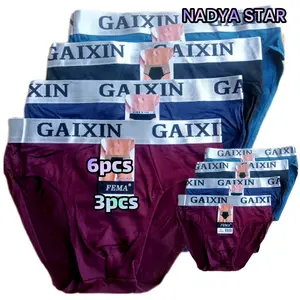 6pcs Boxer pria Celana dalam pria CD Boxer pria