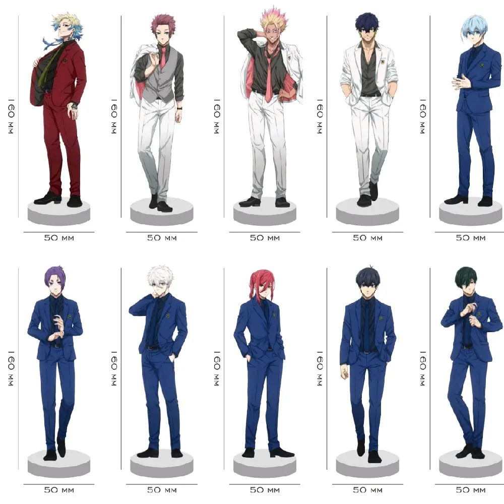 Blue Lock Anime Standee Figure / Standee Figure Anime Bluelock
