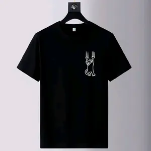 Kaos  Oblong distro catS pria dan wanita dewasa  lengan pendek