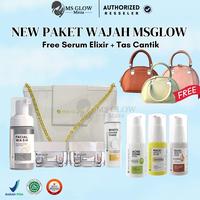 Gambar MSGLOW - Paket Wajah Booster Elixir Baru + Serum Gratis + Tas Cantik - Facial, Perawatan - PAKET LUMINOUS ELIXIR, FREE TAS CANTIK dari Msglowbymirza Kab. Pasuruan 2 Tokopedia