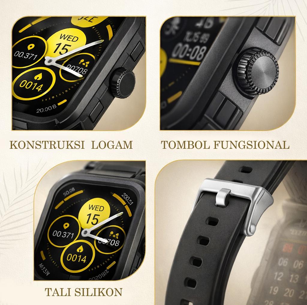 MARQ Smartwatch Pria Wanita Layar HD Sentuh Chip Daya Rendah Ultra Panggilan Bluetooth Mode Olahraga Multi Pemantauan Kesehatan Full Fitur Diskon Idul Fitri Dikirim 24 Jam COD Cocok Android iOS MARQ Smartwatch Pria Wanita Layar HD Sentuh Chip Daya Rendah Ultra Panggilan Bluetooth Mode Olahraga Multi Pemantauan Kesehatan Full Fitur Diskon Idul Fitri Dikirim 24 Jam COD Cocok Android iOS