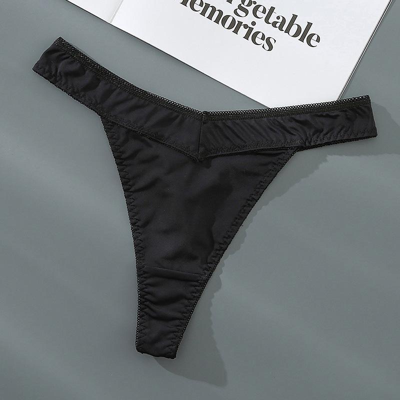 Product Introduction of Seamless Women Low Waist Female Briefs Fashion Ultra-thin Thongs Women Invisible Panties 3