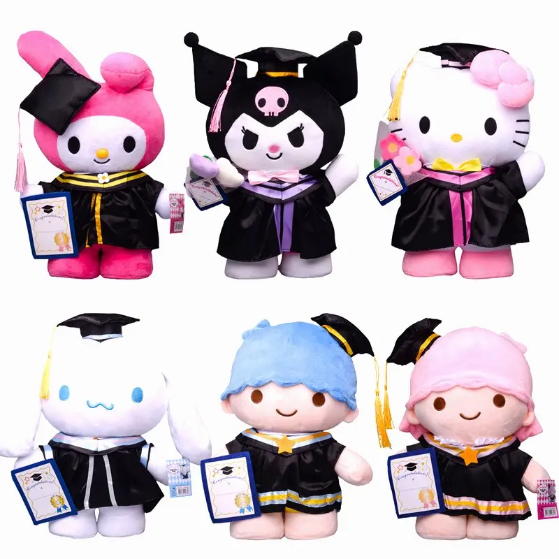 Graduation Bear (30/35cm) Plush Toy Stuffed Animal Plushie Teddy Bear Soft Bear Graduation Stuffed Doll Graduation Bear