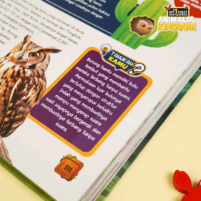 Buku Ensiklopedia Hewan My First Encyclopedia: Animalia Kingdom Ziyad Books - Full Color Gambar untuk Anak-anak 7