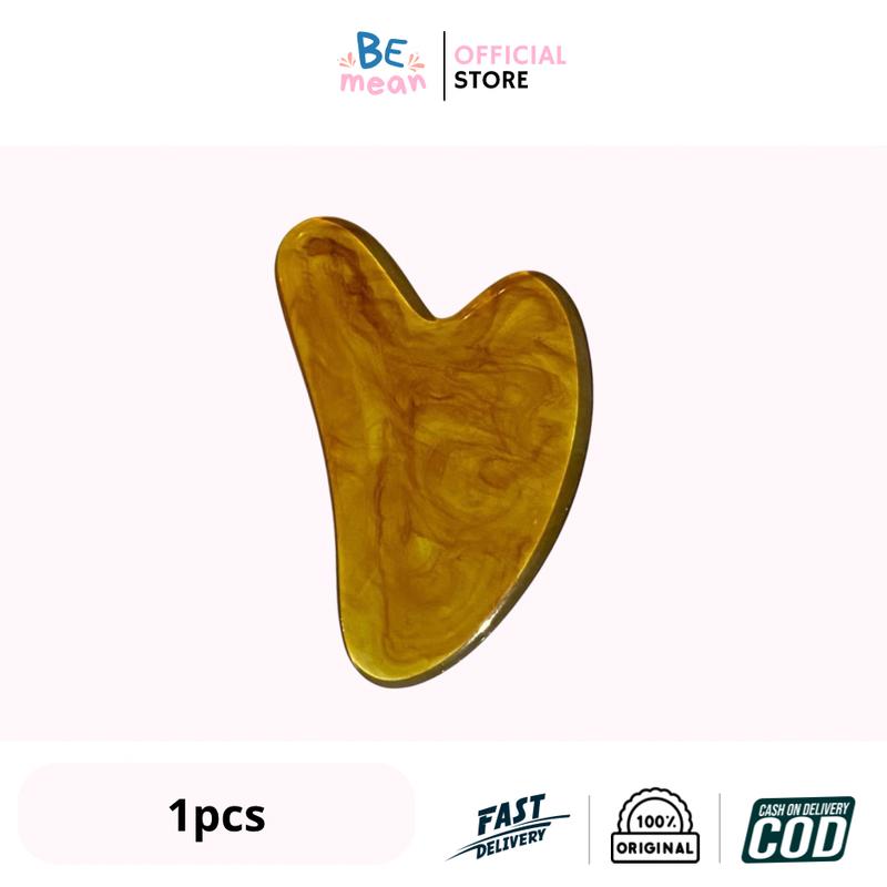 BeMean - Resin Guasha Beauty Gua Sha untuk Kecantikan Wajah - Pengencang, Terapi Wajah 1
