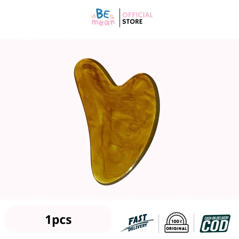BeMean - Resin Guasha Beauty Gua Sha untuk Kecantikan Wajah - Pengencang, Terapi Wajah 1
