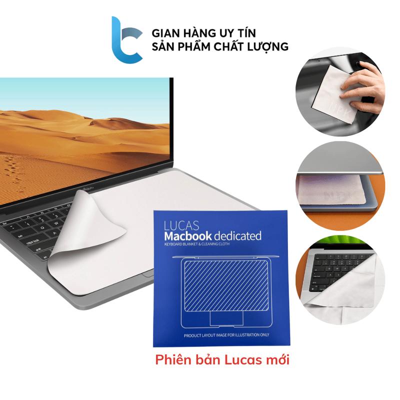  Tấm Vải Lót Bàn Phím và Màn Hình Macbook Lucas GhostBlanket 