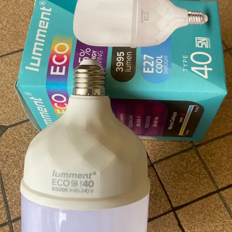 LED T BULB MURAH TERANG BERKUALITAS GARANSI NYALA 5WATT 15WATT 20WATT 30WATT 40WATT 3