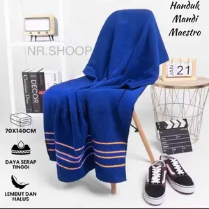 Handuk mandi dewasa model maestro/Handuk dewasa uk 75x140 handuk mandi