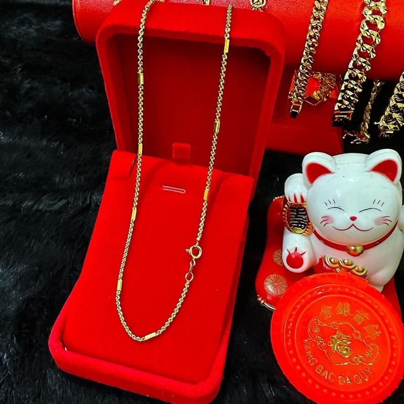 Dây chuyền công ,thiết kế tinh xảo titan mạ vàng 18k ,ko phai màu ko đen ko rỉ bảo hành hãng 1 năm