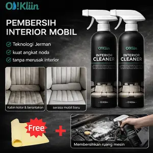 【COD】Okliin Pembersih Mesin Pembersih Interior Mobil Pembersih Kepala Sikat Daya Pembersih Kuat 500ml/Botol Cuci Car