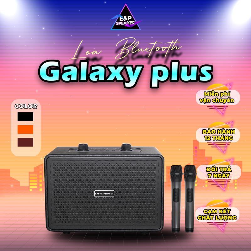 [E&P Speaker] Loa Bluetooth Karaoke GALAXYPLUS, Kèm 2 Micro Cao Cấp Chống Hú, Hát Karaoke Cực Hay, Chính Hãng BH 12 Tháng Nghe Nhạc