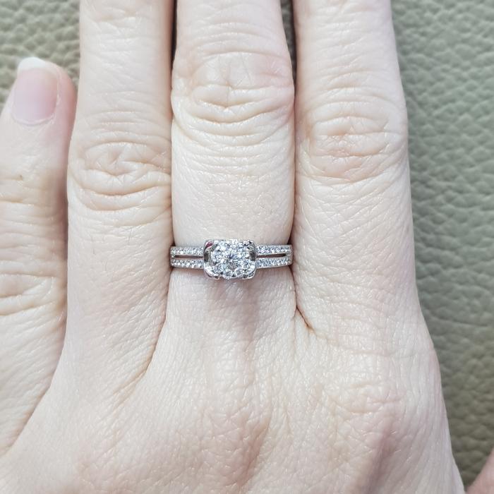 Gambar Cincin Berlian PLR1273304 Princess Jewellery dari Princess Jewellery Online Kota Administrasi Jakarta Selatan Tokopedia