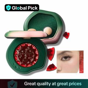 Girlcult Long Lasting Blush Cream, 1 Count Multifunctional Blush Highlighter Stick, Natural Look Blush for Daily Makeup, Suitable for All Skins, Makeup, Green