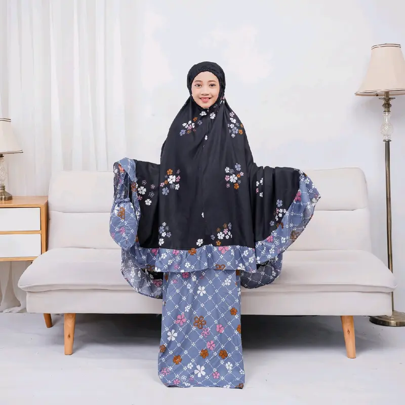 {Tameera} Mukena Anak 6 Sampai 10 Tahun Bahan Adem Nyaman Lembut Katun Rayon Bali Amiroh Kids 1