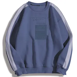 Sweater Polos Unisex Jumbo Oversize S-5XL Pria Wanita Fleece Big Size Crewneck Retro Korean Style Jacket Outerwear - Distro, Hoodie Sweatshirt Casual Nyaman