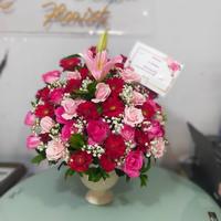 Gambar Table Flower Mix bunga Rangkaian Bunga Meja Bunga Cantik Bunga Fresh dari Gaby Bella Florist Kota Administrasi Jakarta Selatan 3 Tokopedia