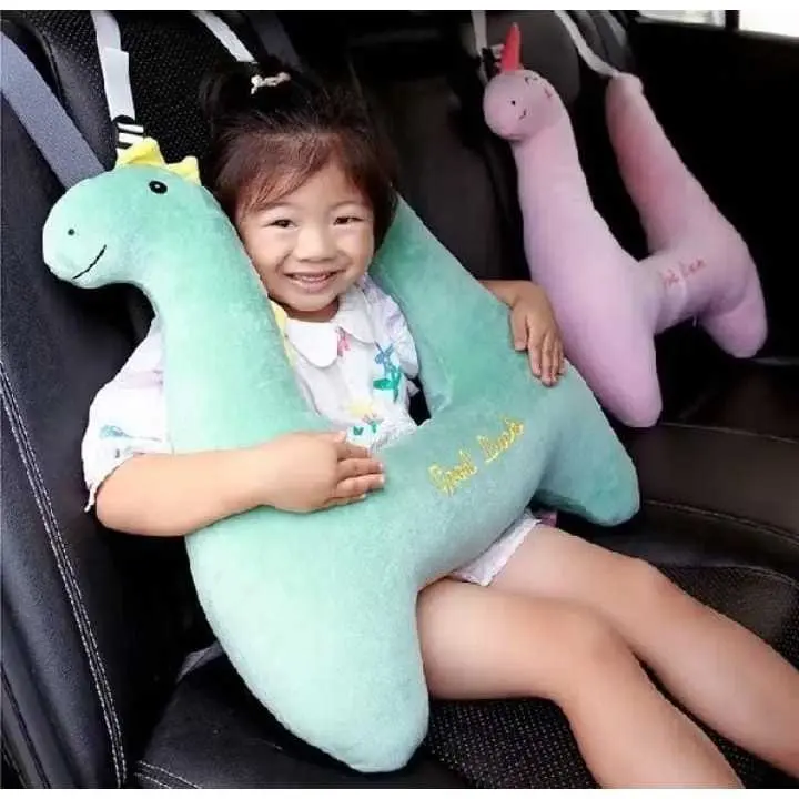 Boneka Bantal Mobil Seat belt - Bantal Sandaran Seat Belt Anak anak Car Karater