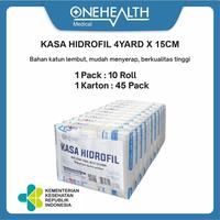 Gambar Onehealth Kasa Hidrofil 4 Yard 10cm|15cm - 1 Pack - 4 Yard x 5 Cm dari Onehealth Indonesia Kab. Tangerang 2 Tokopedia
