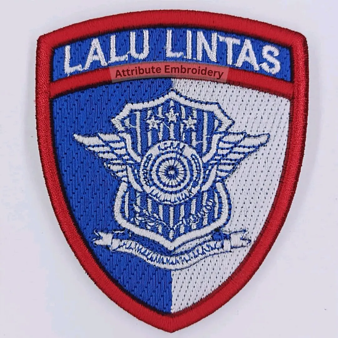 LOGO LALU LINTAS TERBARU BORDIR TIMBUL